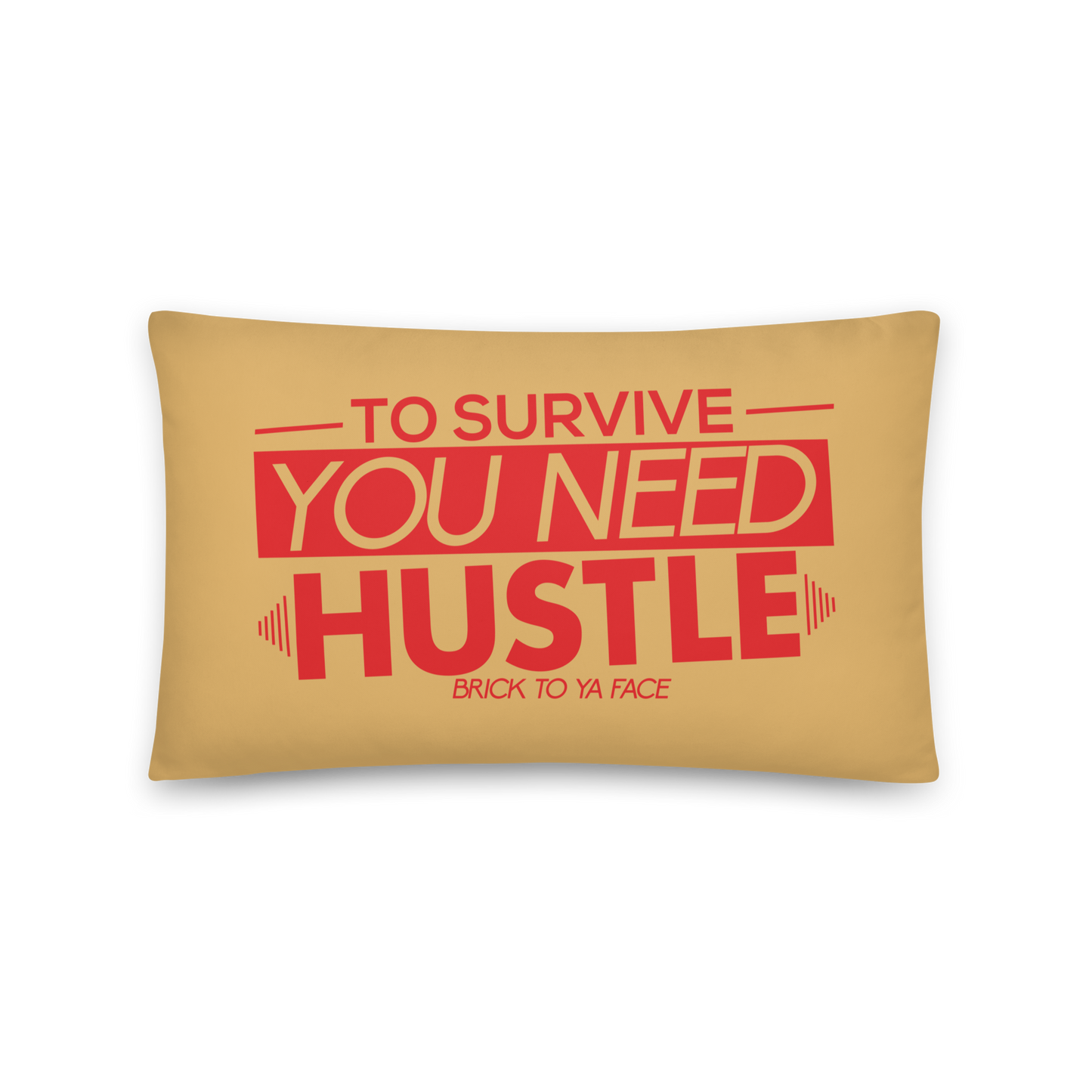 BrickToYaFace Pillow