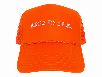 Love Is Fuel Trucker Hat