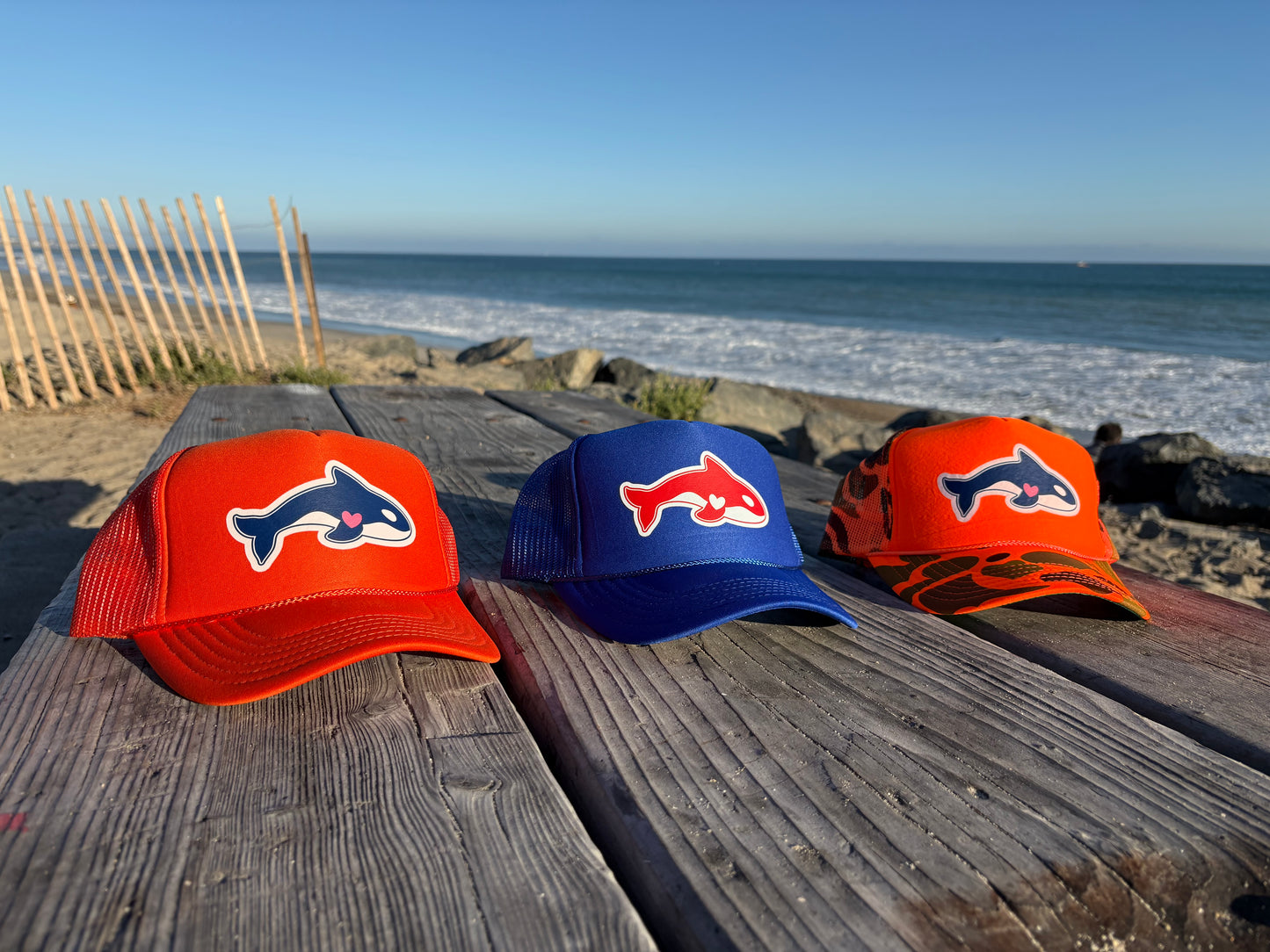 Orca Love Trucker Hat