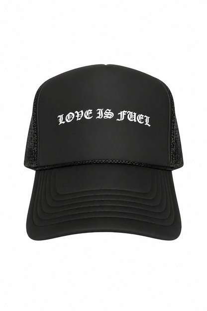 Love Is Fuel Trucker Hat