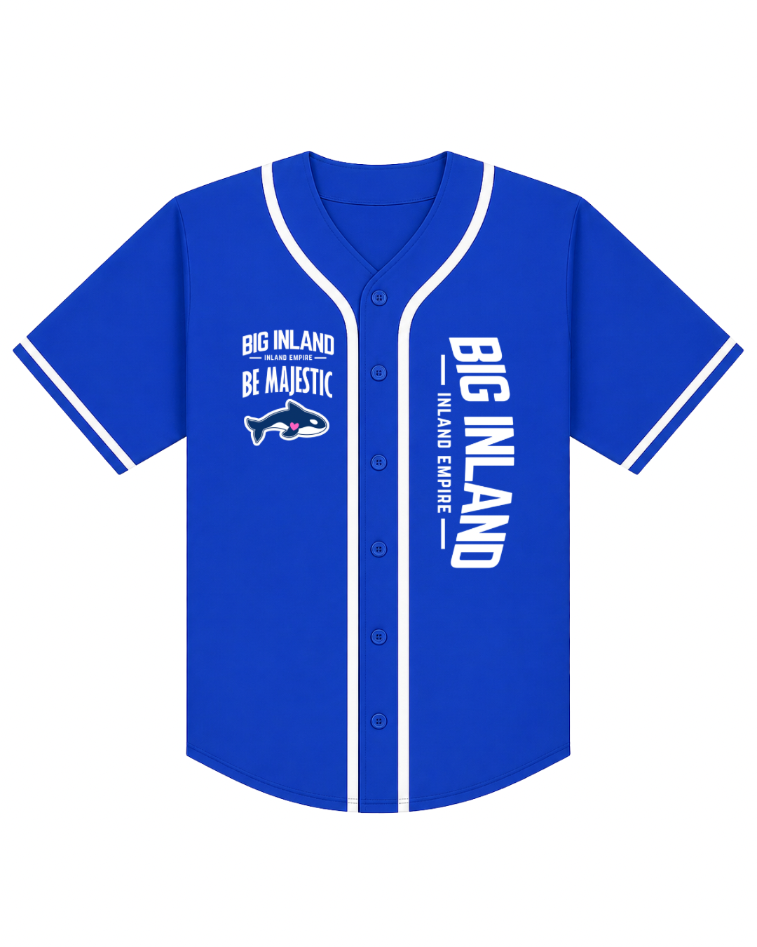 Big Inland Be Majestic Baseball Jersey