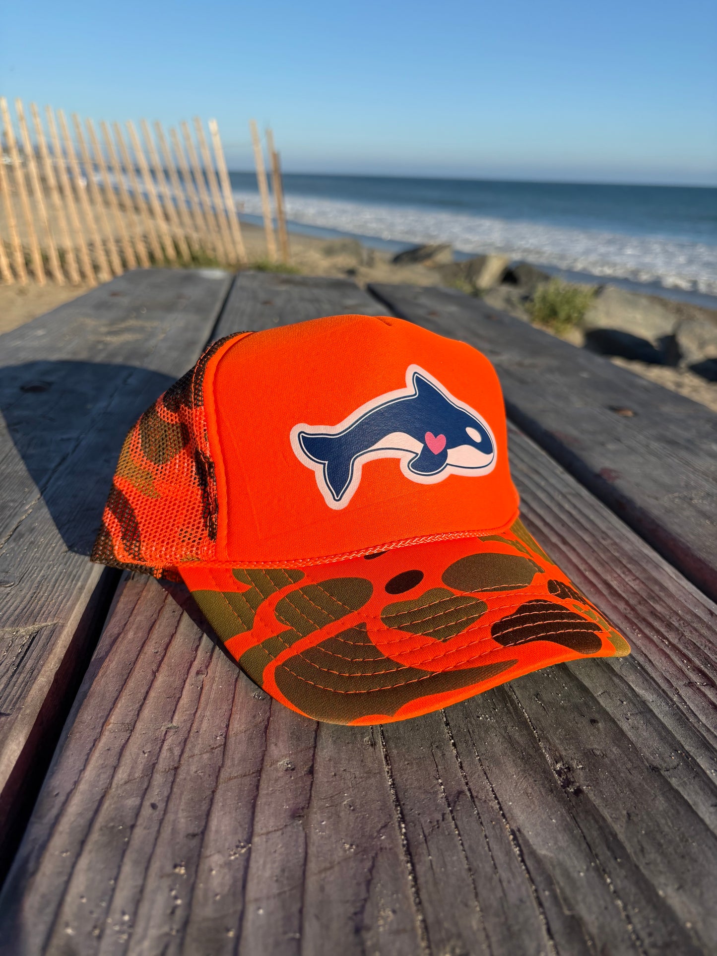 Orca Love Trucker Hat