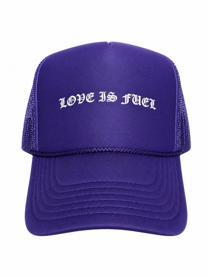 Love Is Fuel Trucker Hat
