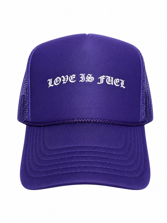 Love Is Fuel Trucker Hat