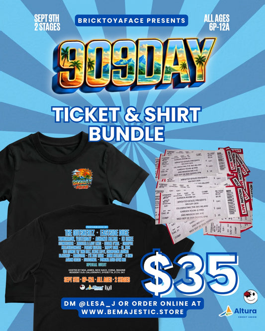 909Day 2026 Ticket & Shirt Bundle