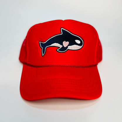 Orca Love Trucker Hat