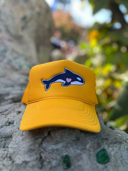 Orca Love Trucker Hat