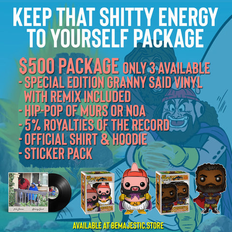 $500 Keep That Shitty Energy To Yourself Package