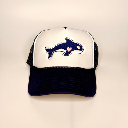 Orca Love Trucker Hat