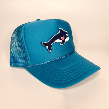 Orca Love Trucker Hat