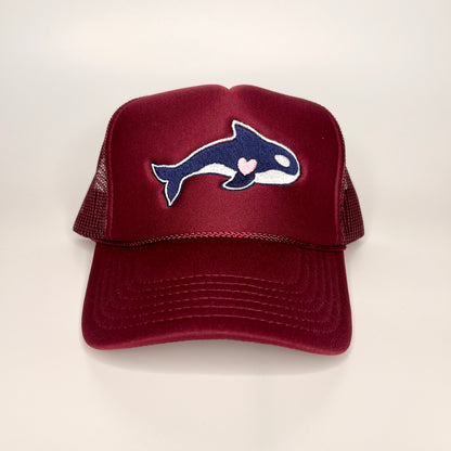 Orca Love Trucker Hat