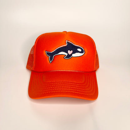 Orca Love Trucker Hat