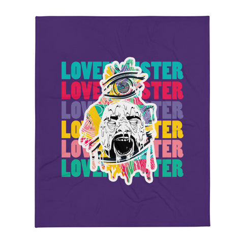 LOVEMONSTER Throw Blanket
